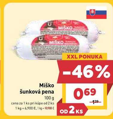Miško šunková pena 100 g