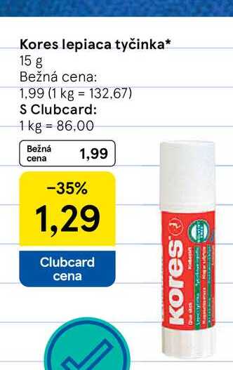 Kores lepiaca tyčinka 15 g