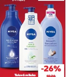 Nivea Telové mlieko