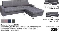 Sedacia súprava FLEXI XL