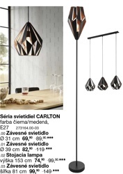 Séria svietidiel CARLTON-Stojacia lampa