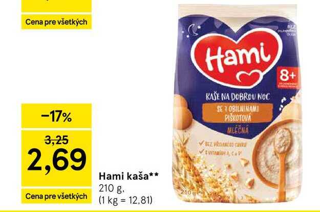 Hami kaša 210 g