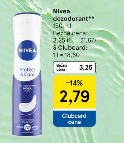 Nivea dezodorant 150 ml