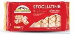 Sfogliatineglassate Jemné pečivo z lístkového cesta