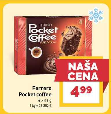 Ferrero Pocket coffee 4x41 g