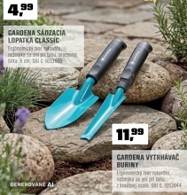 GARDENA VYTRHÁVAČ BURINY
