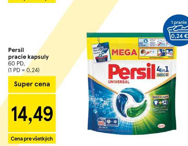 Persil prací kapsuly 60 PD