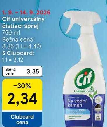 Cif univerzálny čistiaci sprej 750 ml 