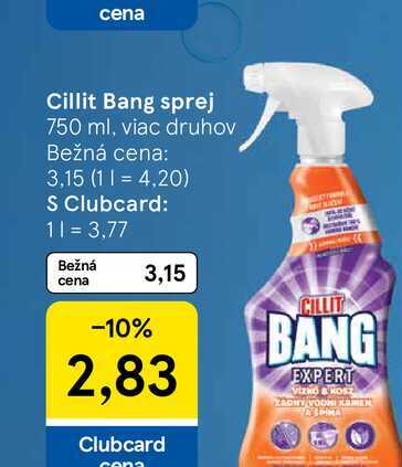 Cillit Bang sprej 750 ml, viac druhov