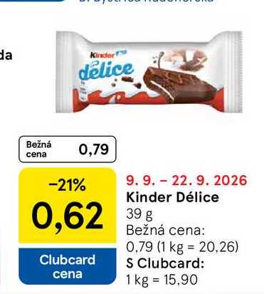 Kinder Délice 39g