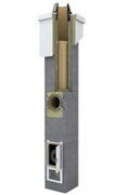 Schiedel komínová zostava Uni Advanced 90°/p. 200 mm 6 m