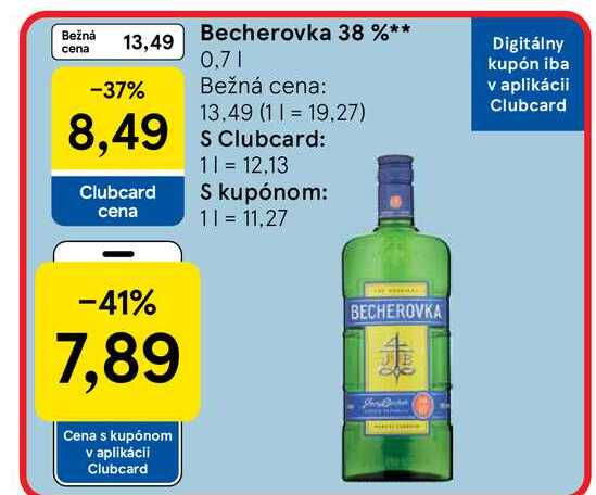 Becherovka 0,7 l
