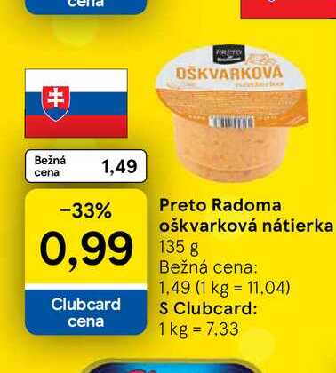 Radoma oškvarková nátierka 135g