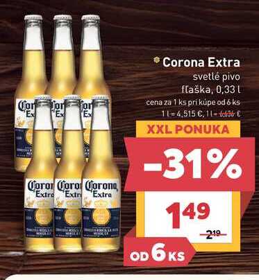 Corona Extra 0,33 l