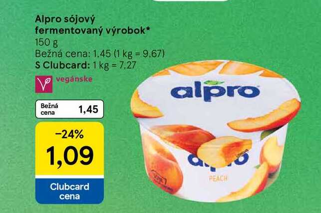 Alpro sójový fermentovaný výrobok 150 g