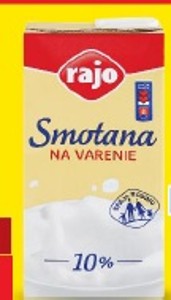Rajo Smotana na varenie
