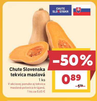 Chute Slovenska tekvica maslová 1 ks