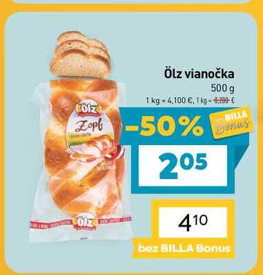 Ölz vianočka 500 g