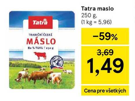 Tatra maslo 250 g