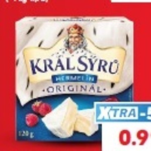 Král Sýru Hermelín Mäkký zrejúci syr