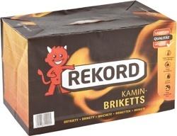 REKORD UHOĽNÉ BRIKETY 10 KG