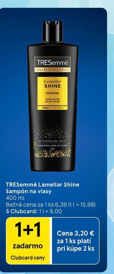 TRESemmé Lamellar Shine šampón na vlasy 400 ml 