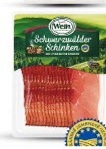 Familie Wein Schwarzwaldská šunka