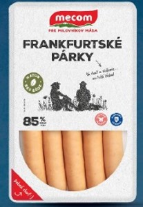 Mecom Natur Frankfurtské párky
