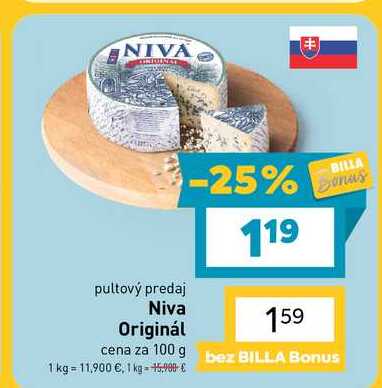 Niva Originál 100 g