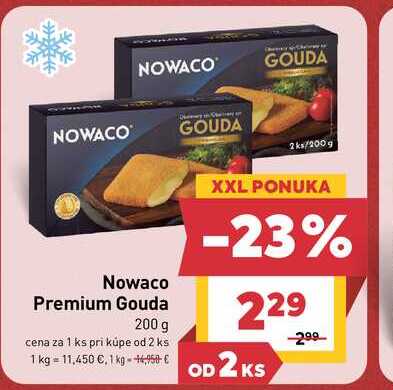 Nowaco Premium Gouda 200 g