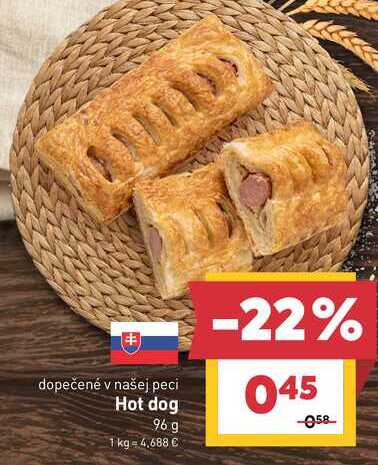 Hot dog 96g