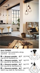 Séria TARBES - 4 Závesné svietidlo