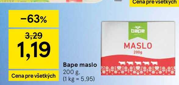 Bape maslo 200 g