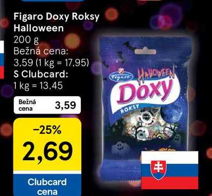 Figaro Doxy Roksy Halloween 200 g