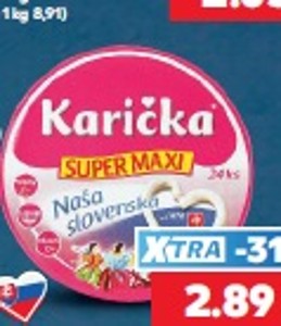 Karička Super Maxi Tavený syr