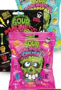 Sour Madness Extra kyslé cukríky