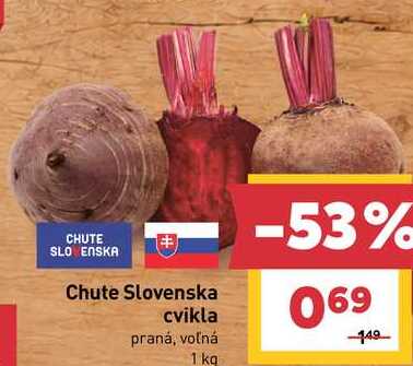 Cvikla praná, voľná 1 kg