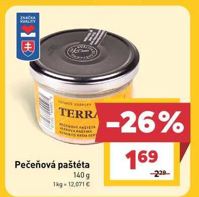 Pečeňová paštéta 140 g