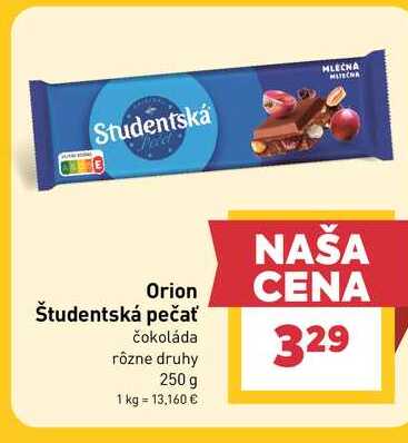 Orion Študentská pečať 250 g
