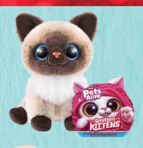 Pets Alive Smitten Kittens mačiatko so zvukmi