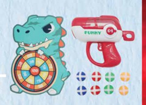 Streľba na terč dinosaurus