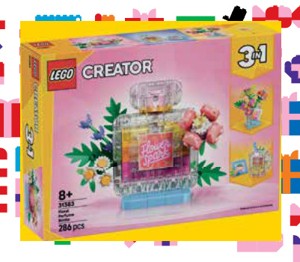LEGO® Creator 3-in-1 31383 Flakón na parfum zdobený kvetmi