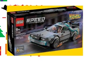 LEGO® Speed Champions 77256 Stroj času z filmu Návrat do budúcnosti