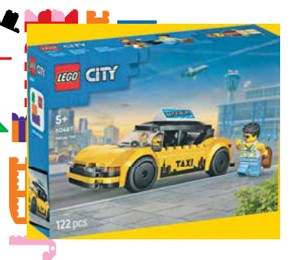 LEGO® City 60487 Žltý taxík