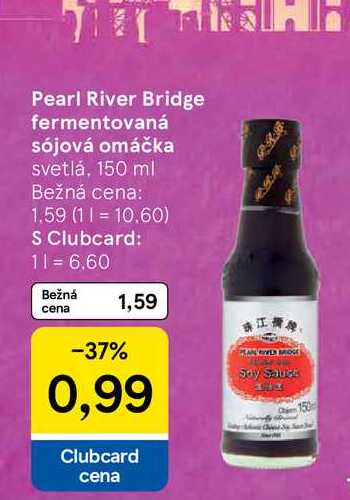 Pearl River Bridge fermentovaná sójová omáčka svetlá, 150 ml