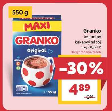 Orion Granko 550 g