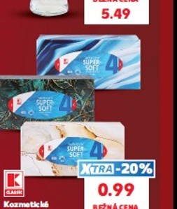K-Classic Kozmetické vreckovky